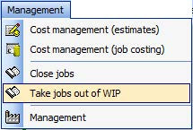 Take jobs out of WIP